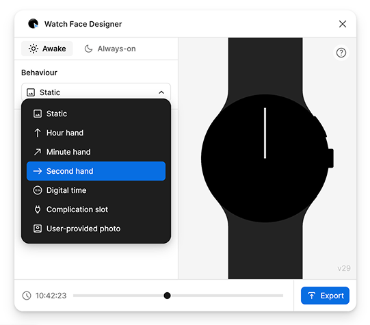Lựa chọn "Hàng đã qua sử dụng" nằm gần giữa danh sách