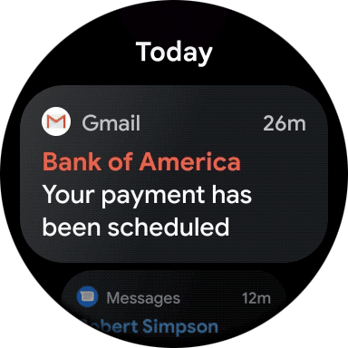 notificación