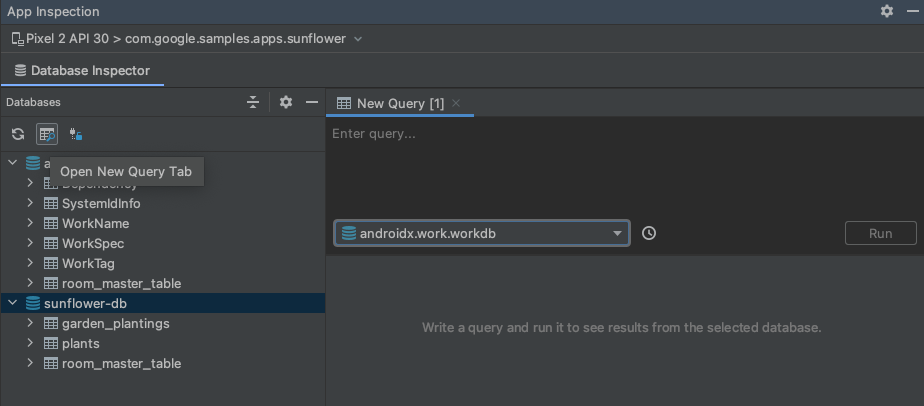 Debug your database with the Database Inspector Android