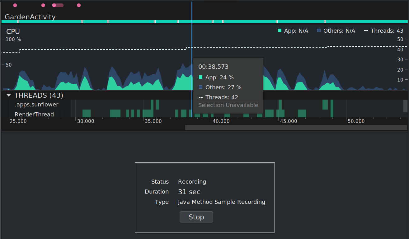 Android profiler как пользоваться