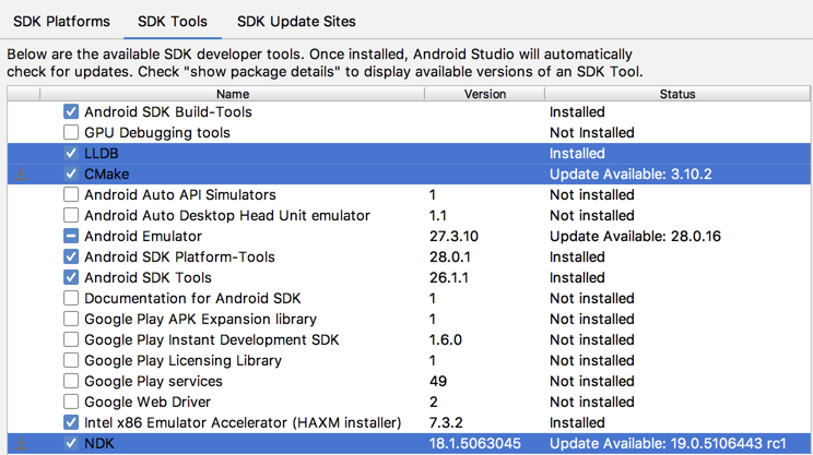 install android ndk debian