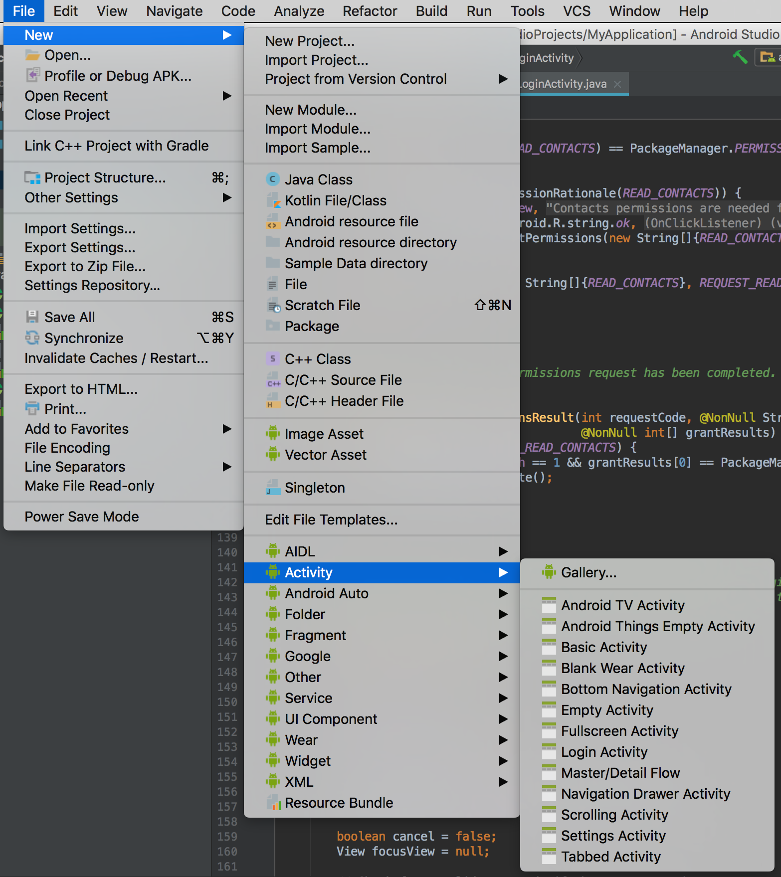 convert kotlin to java android studio