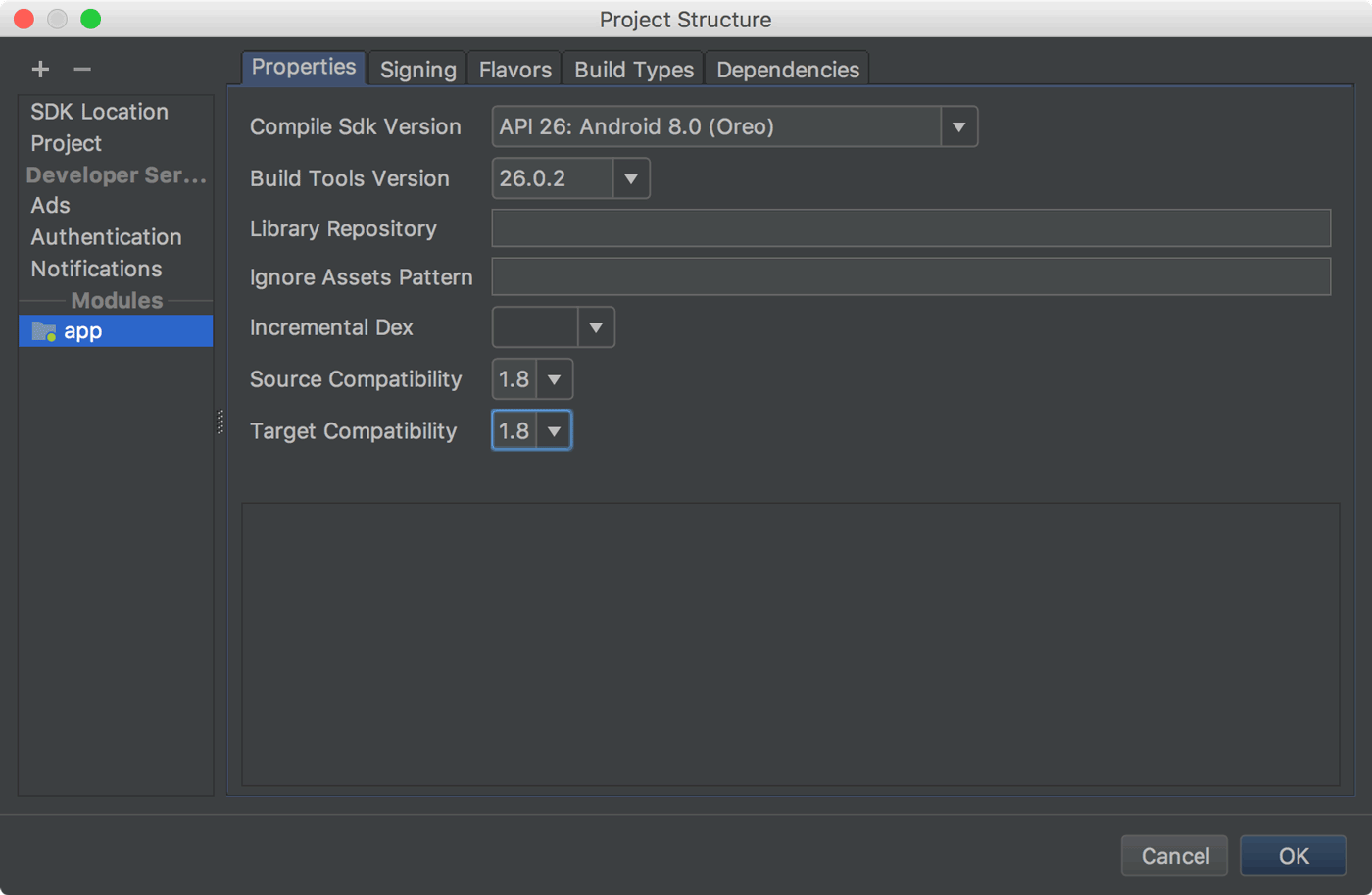 android studio java development