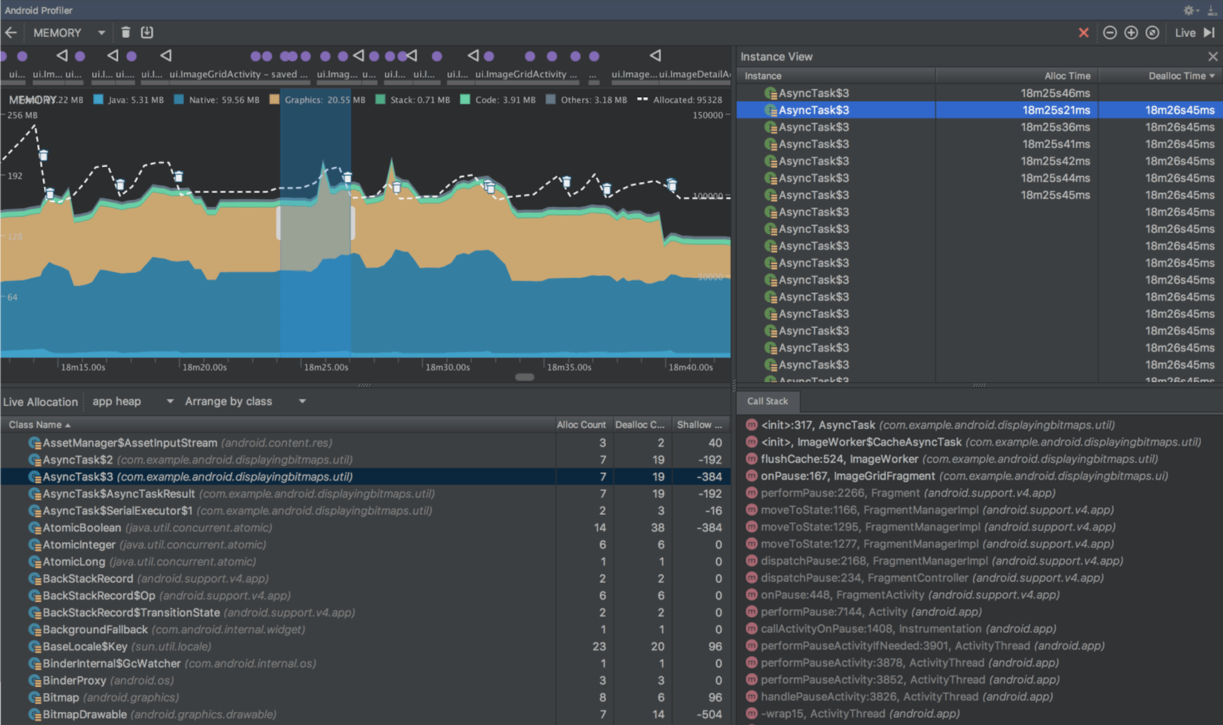 Android state. Android Profiler. Андроид студио Арктик Фокс. Android Backstack. Bitmap java Android.