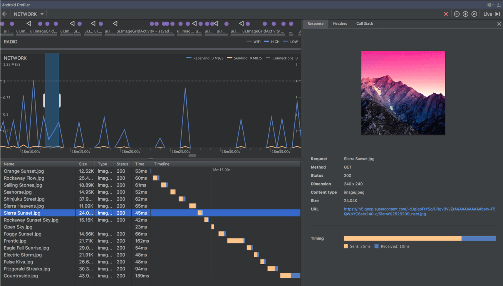 android studio debug as release