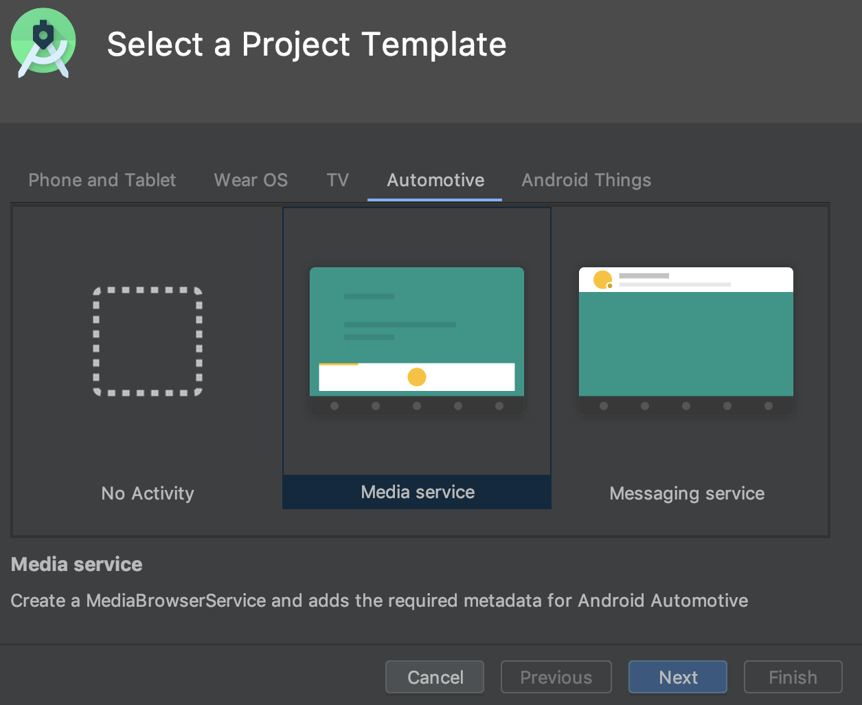 create code template for android studio