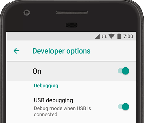 Configure On Device Developer Options Android Developers