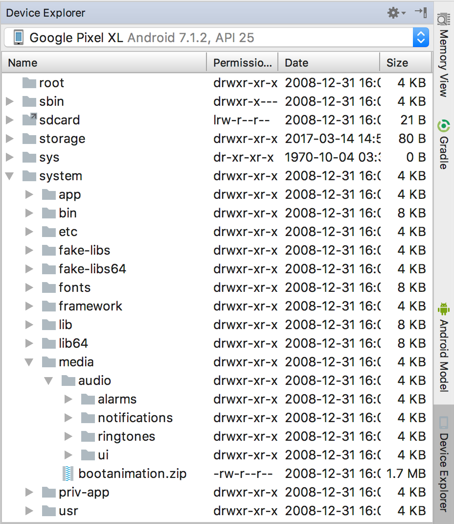 Device Explorer : Features of Android Studio 3.0 Canary 6