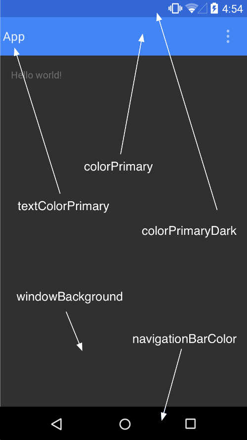 Android: Creating Apps with Material Design - Using the Material Theme ...