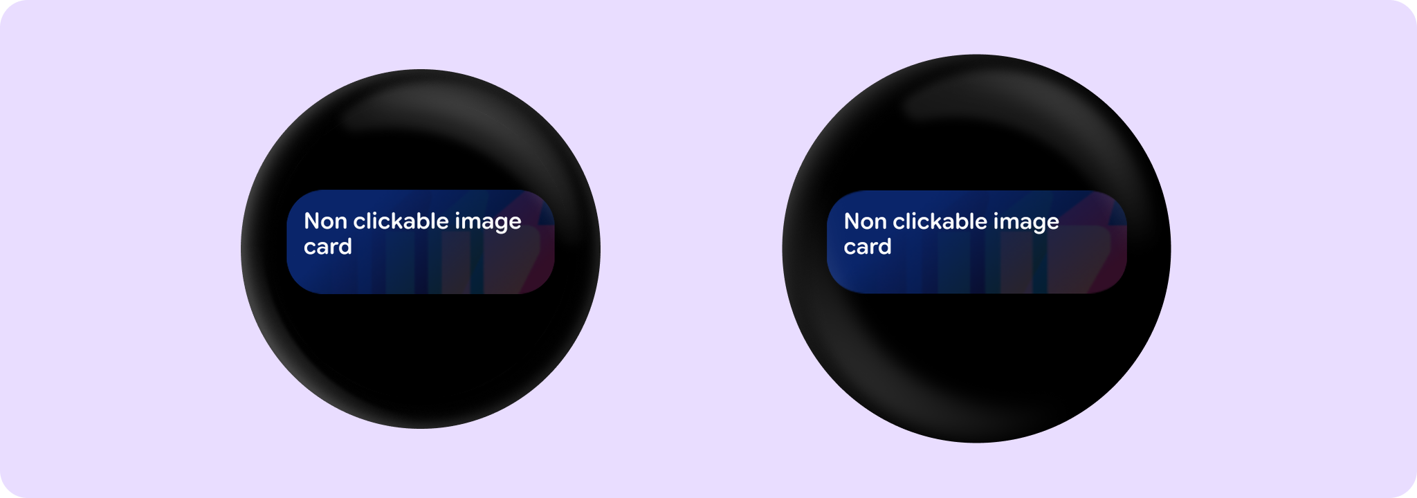 NonClickableImageCardSample Composite
Image